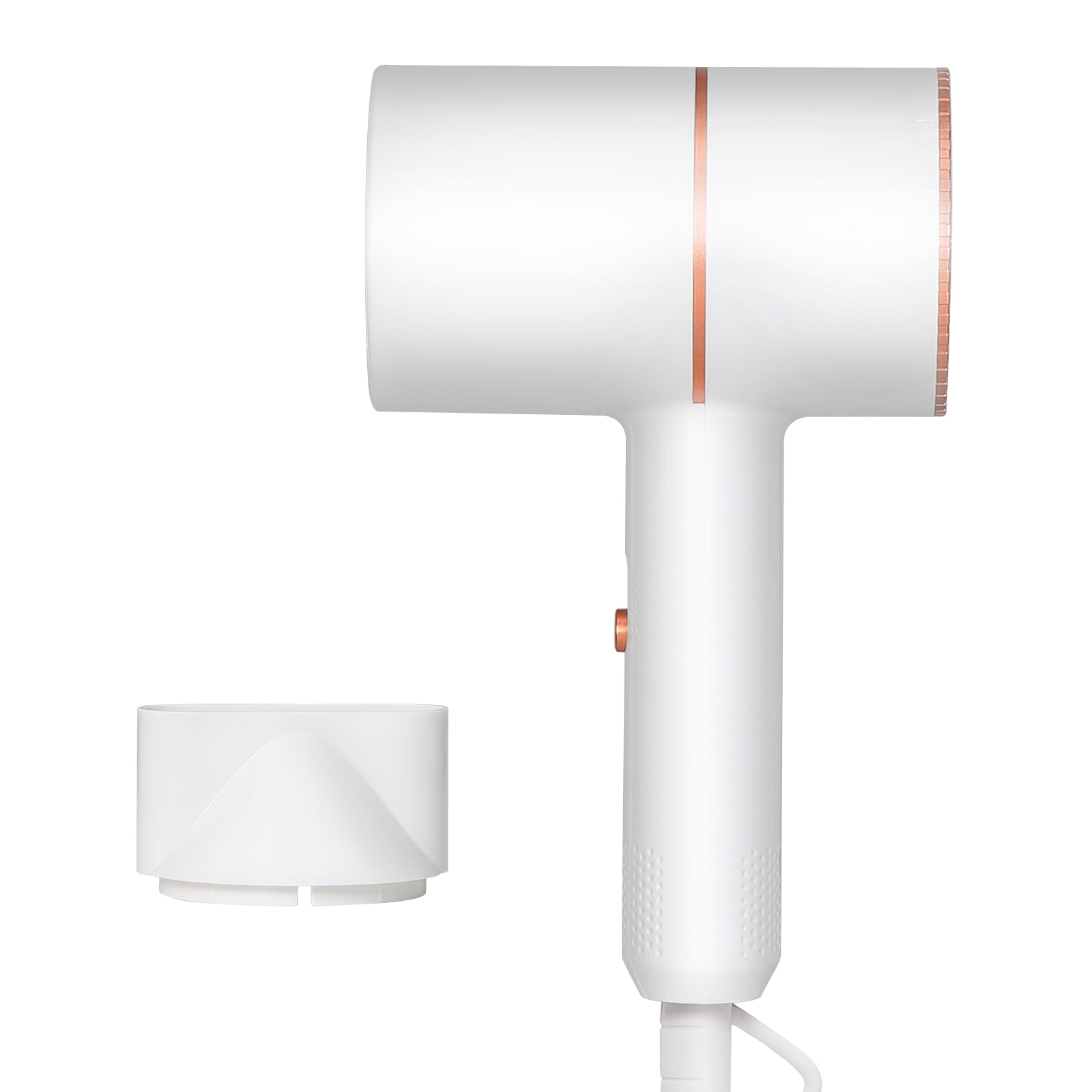 Professional Fast Negative Ion Portable Hair Dryer without Damaging Hair-White