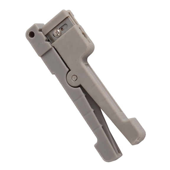 Professional Fiber Optic Jacket Stripper and Coaxial Cable Stripping Tool for 0-1/8 inches / 0-3.2mm Buffers, Adjustable Blades for Clean Nick-Free Cutter Cuts
