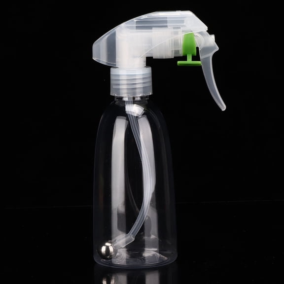Professional Fine Mist Spray Bottle for Hair Styling and Cleaning, 360 Degrees Continuous Water Sprayer for Salons and Household Use, Leakproof and Durable ABS Design, 6.8 fl oz / 200ml
