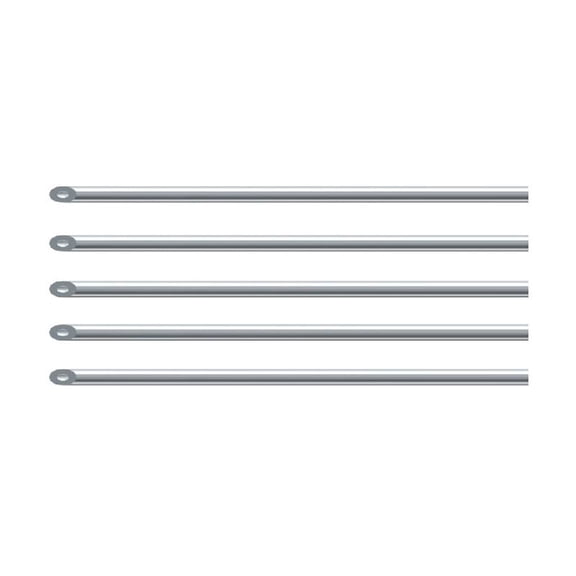 Professional Fishing Baits Threader Stainless Steel 20cm Rustproof Hollow Earthworm Hooking Needle