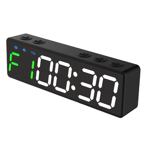 Professional Fitness Clock Highlighting Models Attractive Transportable Large LED Screen Long Usb CREATE Charging
