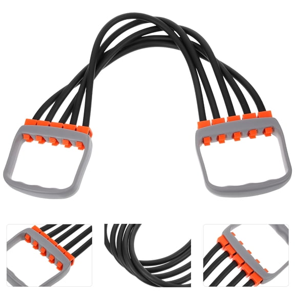LITINKIMI Professional Fitness Rope Chest Expander with Durable Tpr Material for Effective Workouts
