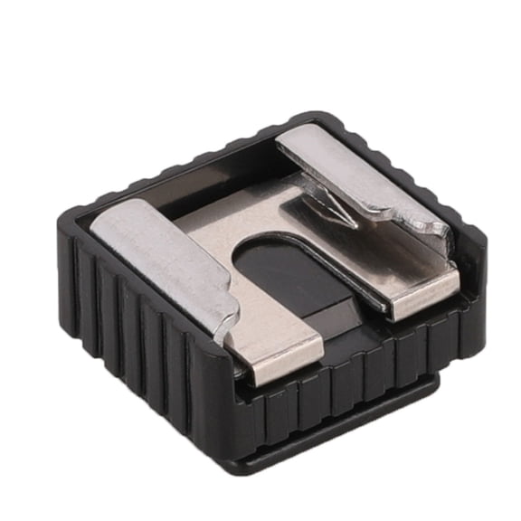 Professional Flashlight Base Support Bracket with Hot Shoe Adapter 1/4" Tripod Screw for Flashes Tripod