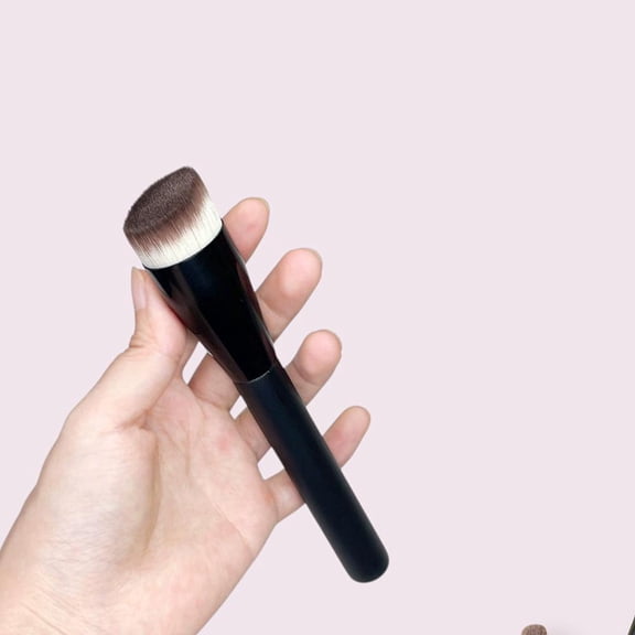 Professional Flat Bevel Foundation Brush Multifunctional Concealer Setting Brush Portable Easy to Use Makeup Tool Beginner Must Have Thoughtful Girlfriend Gift