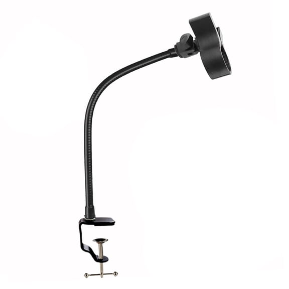 Professional Flexible Gooseneck Microphone Stand Desk Clamp for Radio Broadcasting Studio Live Broadcast Equipment