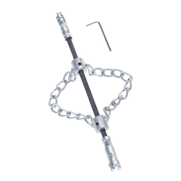 Professional Flexible Rod Sewer Cleaning Chain High Durability Metal Construction Efficient Pipe Descaling Equipment