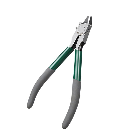 Professional Flush Cut Nippers Featuring Auto Return And Nonslip Grip Ideal For Model Builders