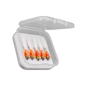 Professional Fly Fishing Lures Realistic Hair Tail Lures With 3D Eyes And Hook For Anglers