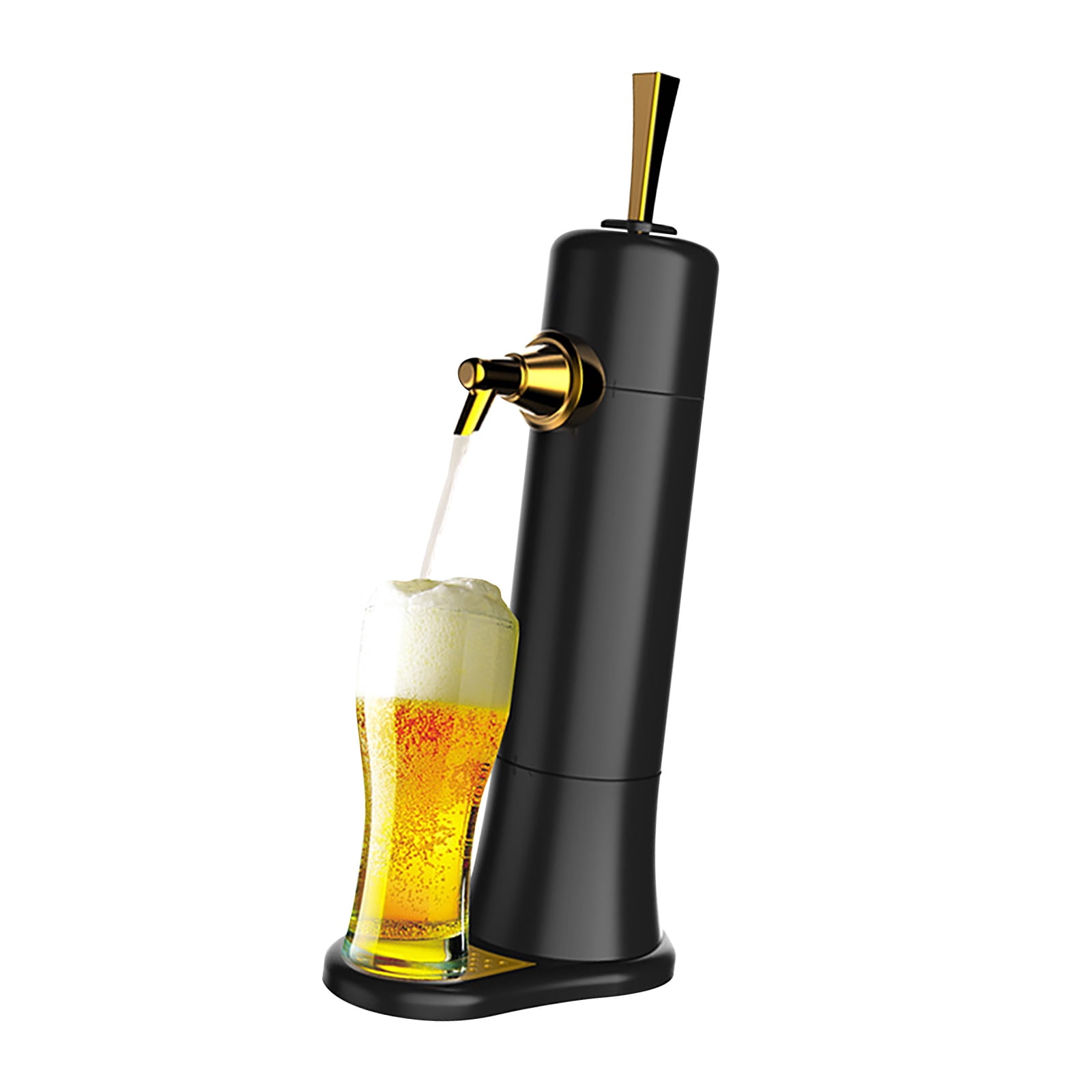 Professional Foam Beer Dispenser Machine with ABS and Silicone Construction Suitable for Holiday Beer Lover Present