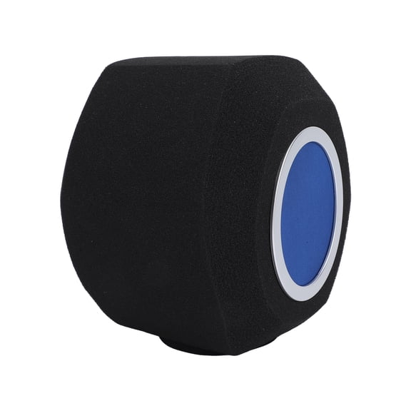 Professional Foam Windscreen Professional Portable Windscreen Foam Cover Mic Pop Filter Studio Acoustic Noise Reduction for Condenser Dynamic Microphones Ideal for Recording and Streaming