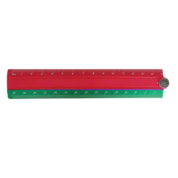 Professional Folding Aluminum Alloy Ruler Measuring Tool For Students Architects Engineering Drafting Measuring Drawing
