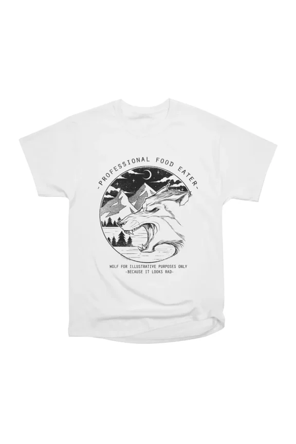 Professional Food Eater T-Shirt Tee Gift For Him Merch For Her Apparel For Friend