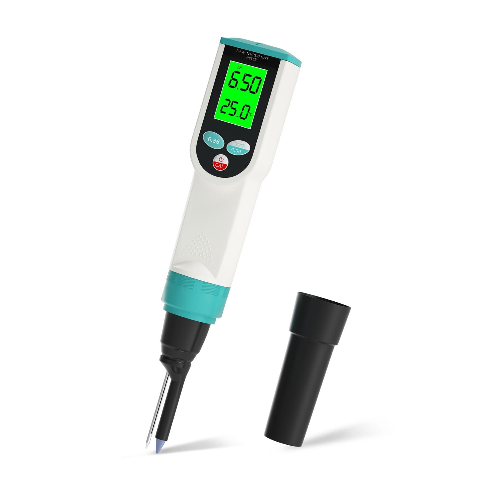 Professional Food PH Meter 0.0014.00pH Temp PH Tester High Accuracy