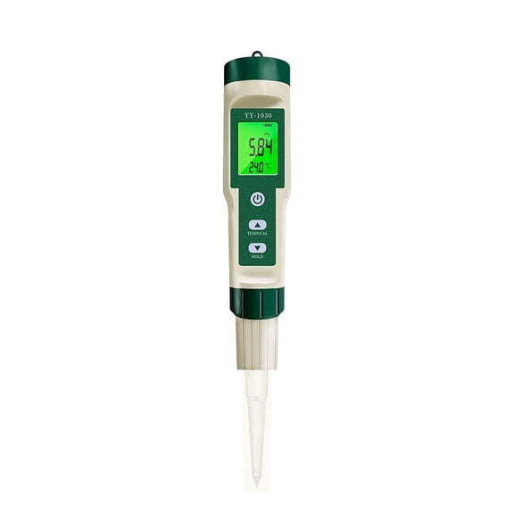 Professional Food PH Meter High Accuracy Sensor Temp Acidity Tester for Brewing Cheese Meat Canning Dough Soil PH Meter