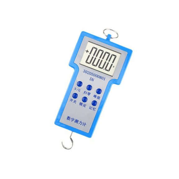 Professional Force Measurement Gauge Digital Dynamometer with Metal Hook For Classroom Lab And Scientific Research