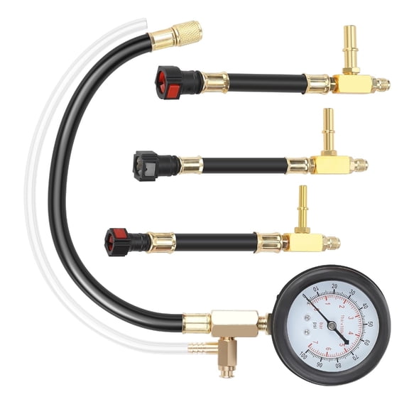 Professional Fuel Pressure Test Diagnostic Analysis Kit For Motorcycle Gas Engines With Plastic And Metal Construction