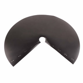 Professional Galvanized Steel Squirrel Baffle in Black - Protects Bird Feeder from Squirrels