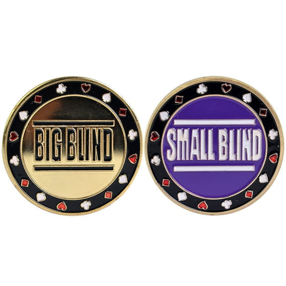 Professional Game Dealers Button Cards Guard Protector Metal Coin Chip Button for Entertainment