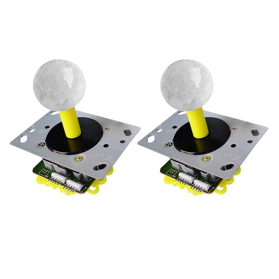 Professional Gaming Joystick Controller Ergonomic Design Enhancing Accuracy Metal Plastic Build for Multiple Systems