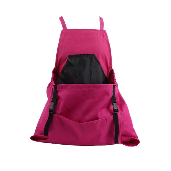 Professional Gardening Harvest Apron Backpack Style Large Pocket Picking Bag Quick Release Fruit Vegetable Collection Apron