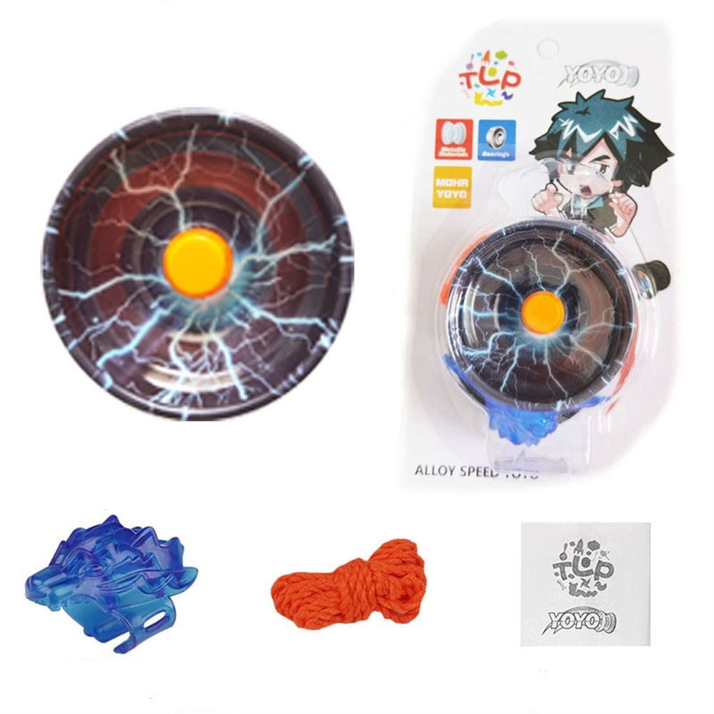Professional  Gift Interesting  For  Beginners High Speed Aluminum Yoyo Competition Yo-Yo Luminous Yoyo Metal Yoyo