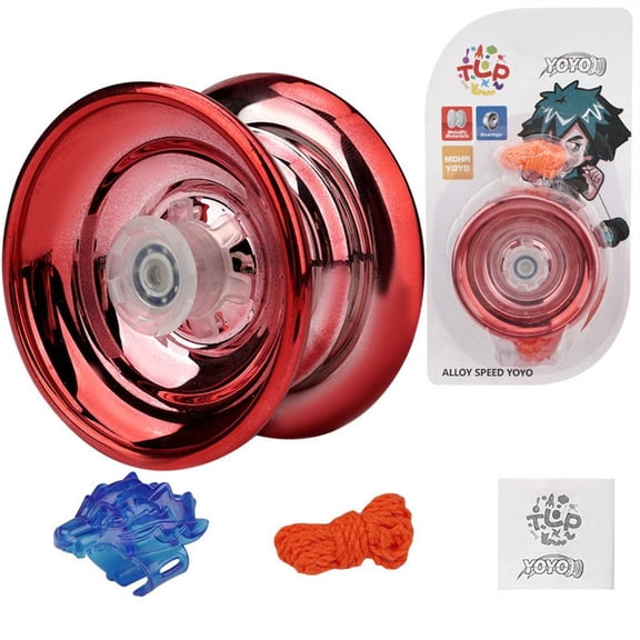 Professional Gift Interesting For Beginners High Speed Aluminum Yoyo Competition Yo-Yo Luminous Yoyo Metal Yoyo