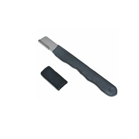 Professional Glass Cutter Tool with Non-Slip Handle and Protective Cap for Precision Glass Cutting Projects, Red