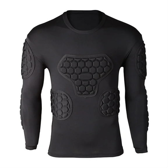 Professional Goalkeeper Armor Uniforms Football Goalkeeper Jerseys Thicken EVA Sponge Elbow Goalkeeper Sports Uniforms