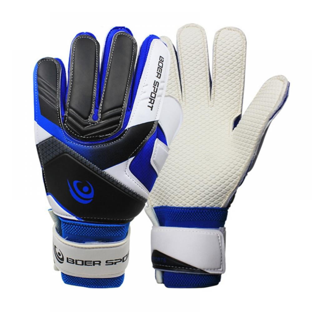 Professional Goalkeeper Gloves Fingers Protection Thickened Latex Soccer Football Goalie Gloves