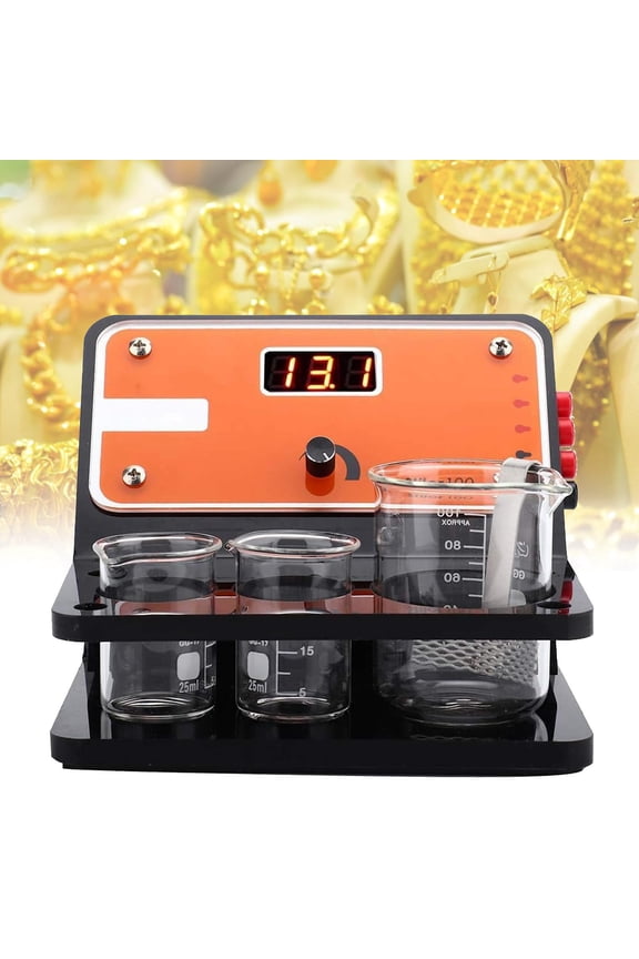Professional Gold Plating Kit, With Beaker And Gold Water, For Jewelry, Watches, Pen Type Gold Plating Machine, Electroplating Tool