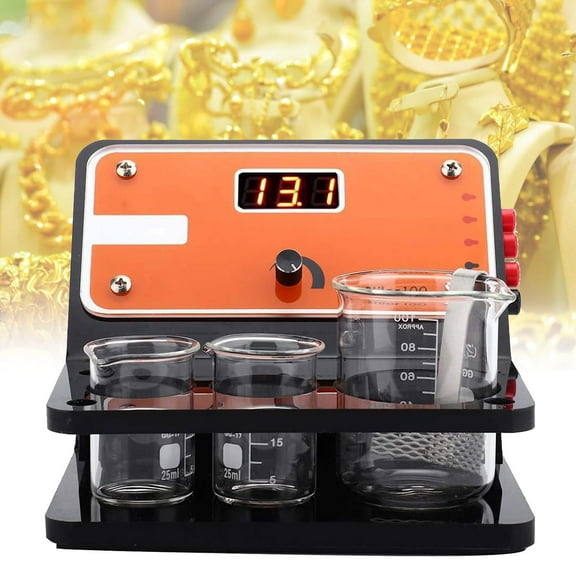 Professional Gold Plating Kit, With Beaker And Gold Water, For Jewelry, Watches, Pen Type Gold Plating Machine, Electroplating Tool
