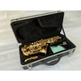 thumbnail image 1 of Professional Gold Soprano Saxophone Curved Saxophone, 1 of 3