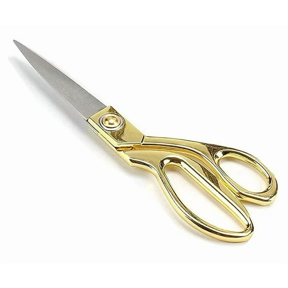 Professional Golden Steel Tailoring Scissors For Cutting Heavy Clothes Fabrics in Different Sizes 8.5"9.5"10.5" (9.5)