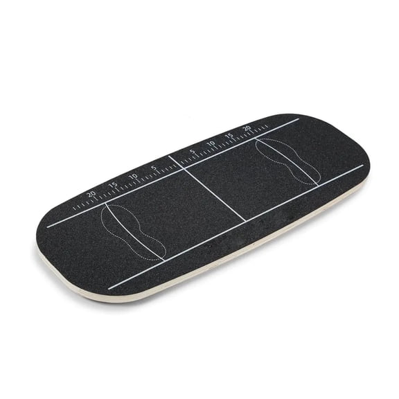 Professional Golf Stances Practice Board Wood Texture Suitable for Weight Management and Swing Techniques
