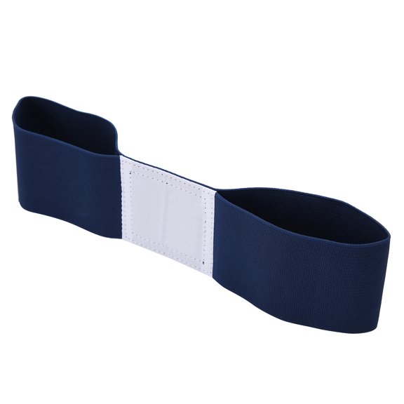Professional Golf Swing Training Arm Band Posture Correction Belt High Elastic Practice Alignment Ribbon Tool for Adult Golfer Exercise, Blue (13.4 x 2.8 inches / 34 x 7 cm)