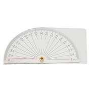 Professional Goniometer, 180 Range, Measures Joint Movement Spinal Angle, Durable Acrylic