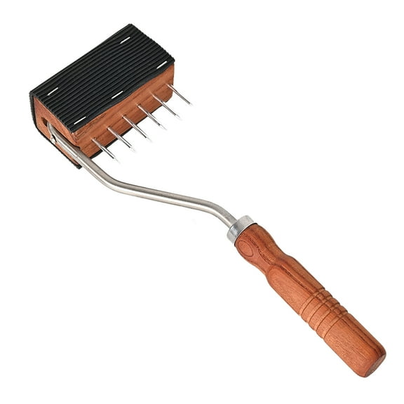 Professional Gooseneck Webbing Stretcher, Upholstery Repair Tool, Strong Lever Design, Six-Pin Non-Slip Easy Grip for Tight Framing Webbing