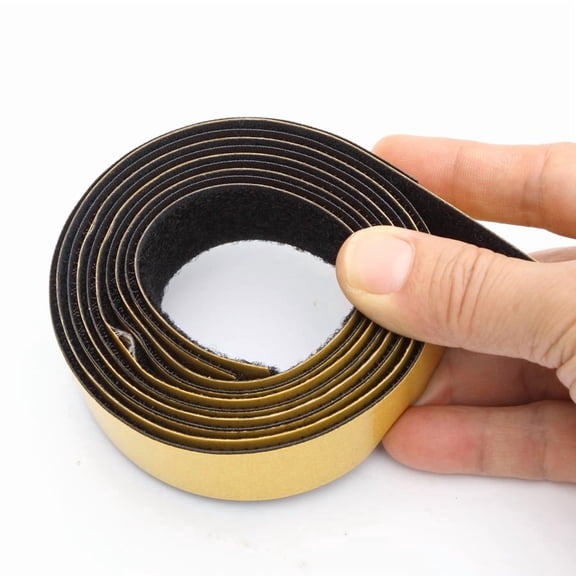 Professional Grade 25mm Sticky Back Tape - Heavy Duty Hook and Loop for Textiles & Automotive