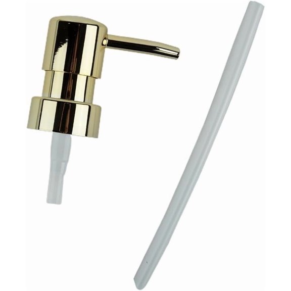 Professional Grade ABS Lotion Pump Nozzle with Secure Fit Perfect Addition to Your Soap or Shampoo Bottle (Gold)