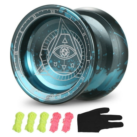 Professional Grade Ball with 5 Random Colored Strings Perfect for Yo Yo Enthusiasts