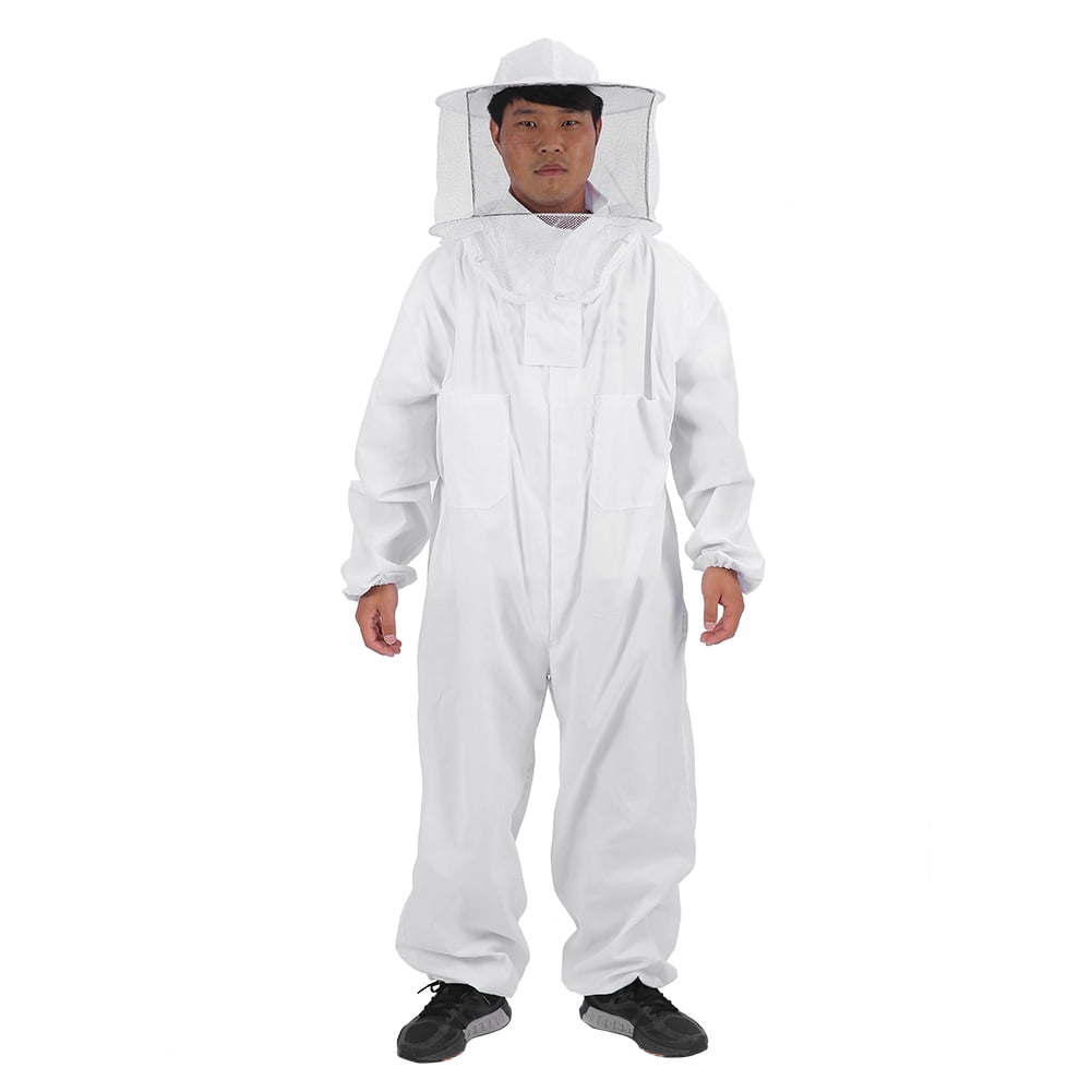 Professional Grade Beekeeper Apparel with Hat XL Beekeeping Suit for