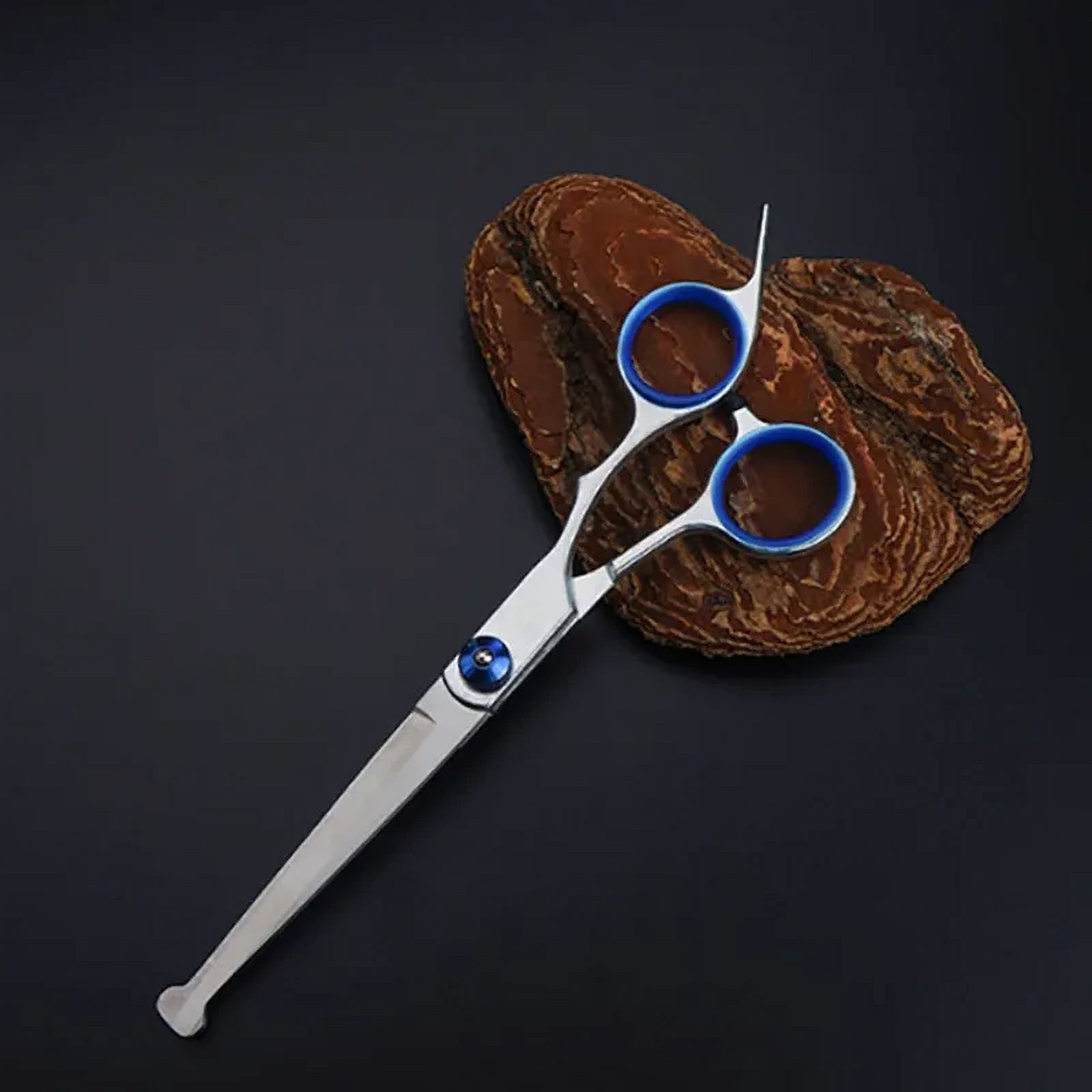 Professional Grade Curved Pet Grooming Scissors - Stylish and ...