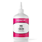 Professional Grade Cyanoacrylate Super Glue by Glue Masters - 16 oz - Thick Viscosity, Clear