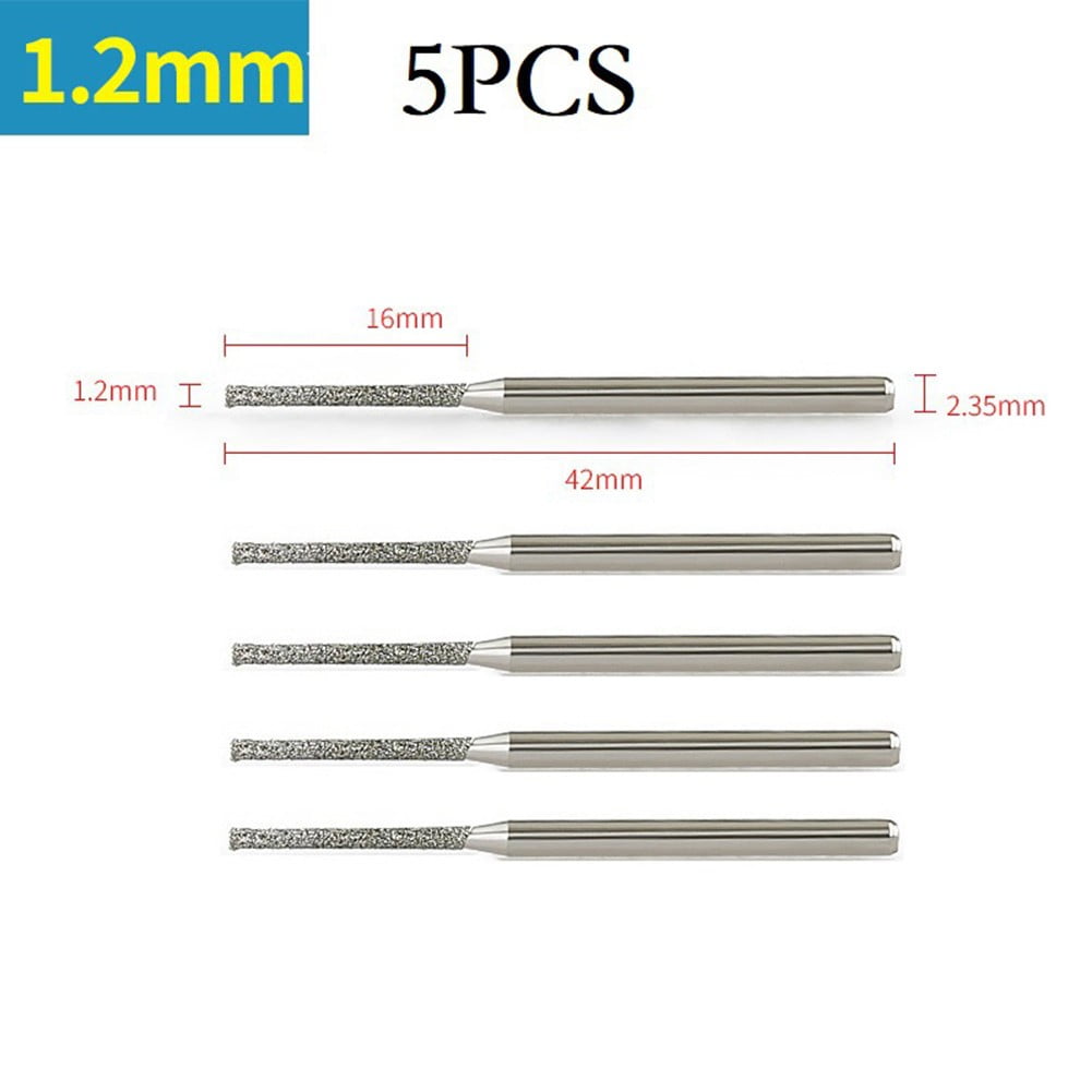 5 Forets Universels Carbure Ultra-Efficaces – Perceuse Pour Carrelage, Verre, Brique, Béton Et Mur – Diamètres 3-8 Mm
