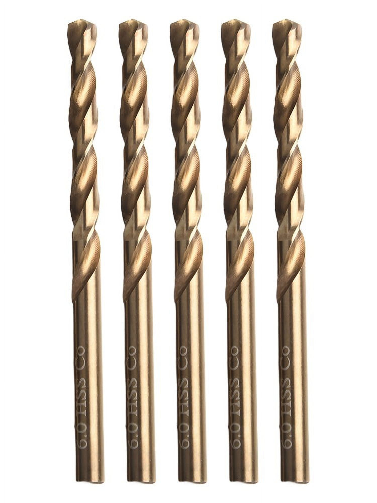 Professional Grade Drill Bits for Hardened Steel M35 Cobalt Metric Set ...