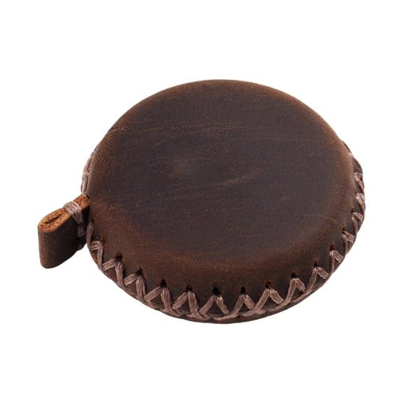 Old Manner Tiny Retractable Ruler High Accuracy Leather Measuring Tool