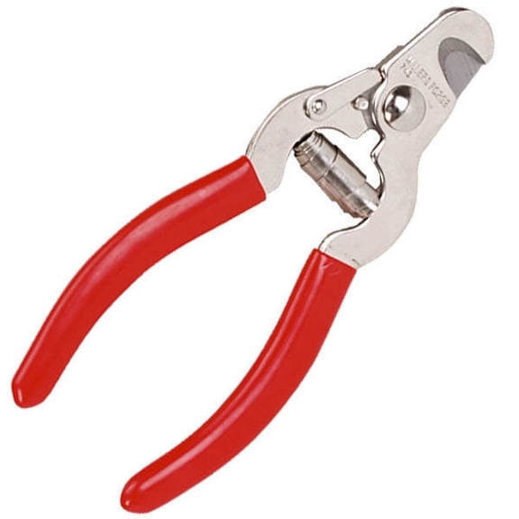 Professional Grade Pet Nail Clippers Durable plier style Red Handled Grip 5 1/4"