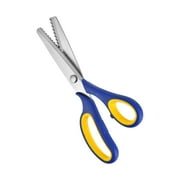 Professional Grade Pinking Shears Stainless Steel Pinking Shears Comfort Grip Handled Professional Fabric Crafts Dressmaking Zig Zag Cut Scissors Sewing Scissors