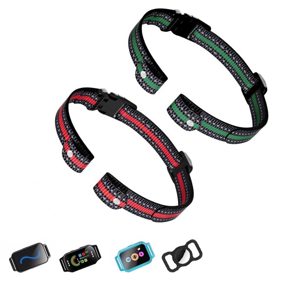 Professional-Grade Replacement Strap for Electronic Dog Collars - Adjustable Shock/Bark Training Collar Band with Secure Buckle, Compatible with Most E-Collar Systems