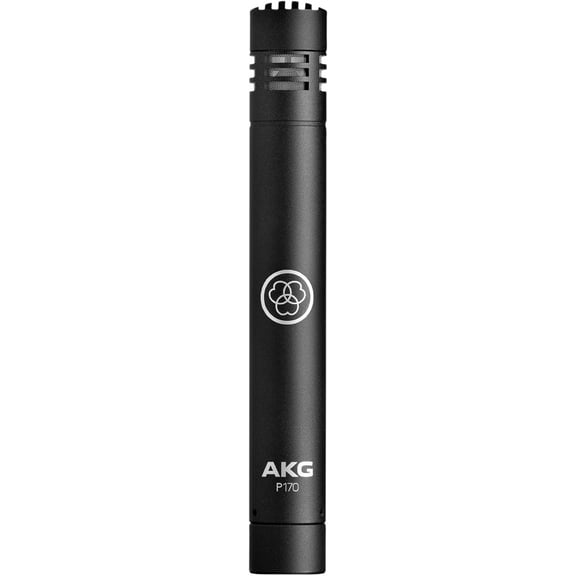 Professional Grade Small-Diaphragm Condenser Microphone - Pro Audio P170 (XLR, Black)